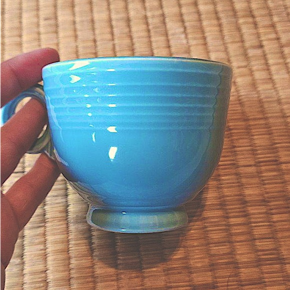 NWOT: RARE Vintage FIESTAWARE BY HLG: 1 Tea Cup in Periwinkle Blue - Picture 3 of 6